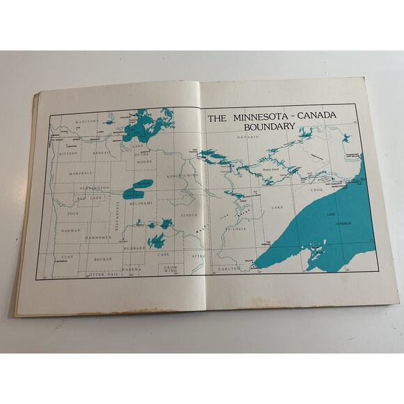 1980 Minnesota's Boundary with Canada It’s Evolution since 1783 Softcover - Picture 3 of 7